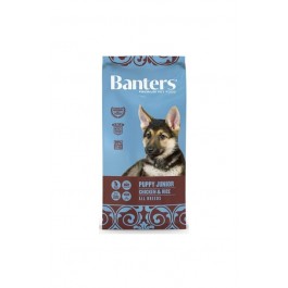BANTERS DOG PUPPY JUNIOR 3 KG. Chiken&Rice