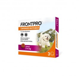FRONTPRO Comp.Masticables 2-4 KG. 3 pastillas